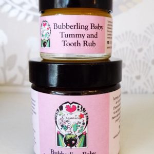 Bubbling Baby Tummy & Tooth Rub