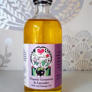 Geranium & Lavender Massage & Bath Oil